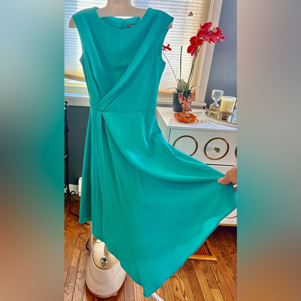 Taylor Turquoise Mini Dress